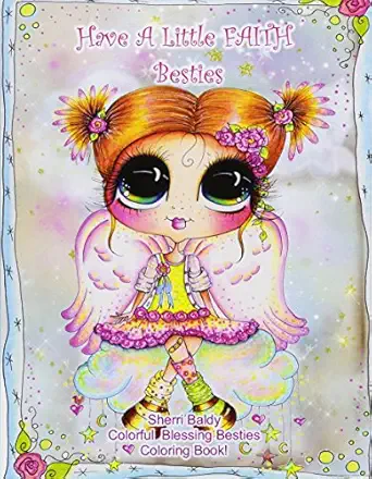 have a little faith besties coloring book 1st edition sherri ann baldy 1945731575, 978-1945731570