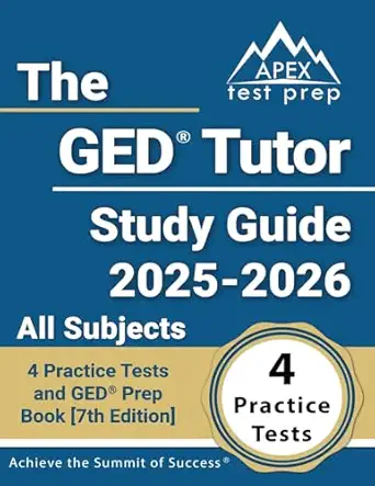 the ged tutor study guide all subjects practice tests and ged prep book 1st edition lydia morrison