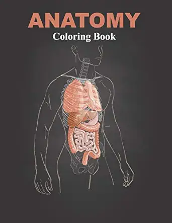 anatomy coloring book coloring book for anatomy and physiology courses 1st edition laalpiran publishing