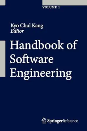 software engineering 1st edition kyo chul kang ,sungdeok cha 9400760396, 978-9400760394
