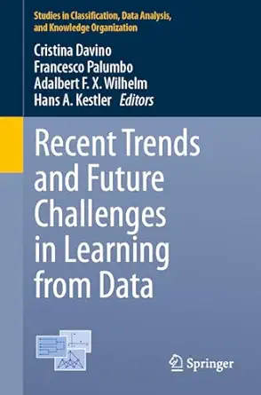 recent trends and future challenges in learning from data 1st edition cristina davino ,francesco palumbo