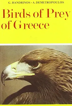 birds of prey of greece 1st edition george handrinos 9602263377, 978-9602263372