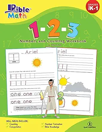 bible math 1 2 3 numbers and counting workbook 1st edition allison hall ,earl g roumell ,pete mcdaniel