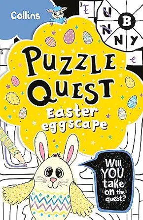 the easter eggscape solve more than 100 puzzles in this adventure story for kids aged 7+ 1st edition kia