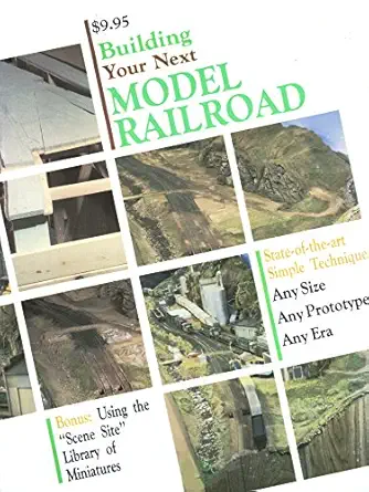 building your next model railroad 1st edition robert h schleich 0961269227, 978-0961269227