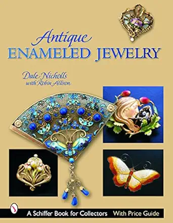 antique enameled jewelry 1st edition dale nicholls 0764319914, 978-0764319914