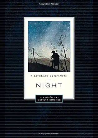 night a literary companion 1st edition merilyn simonds 1553653963, 978-1553653967