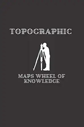 engineering notebook topographic maps wheel of knowledge lined notebook / journal gift 110 pages professional