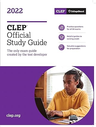 clep official study guide 2022 1st edition college board pub 1457315378, 978-1457315374