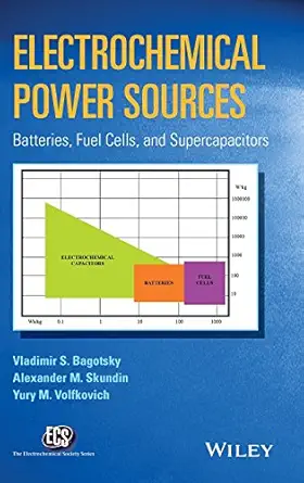 electrochemical power sources batteries fuel cells and supercapacitors 1st edition vladimir s bagotsky