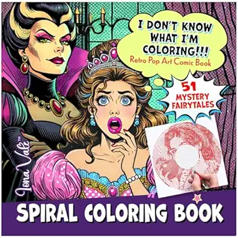 i dont know what im coloring 51 fantasy fairytales with spirals lines and dots 1st edition iona vale