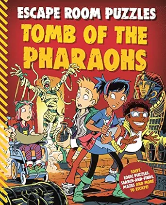 escape room puzzles tomb of the pharaohs 1st edition editors of kingfisher 0753478374, 978-0753478370