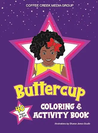 buttercup coloring and activity book 1st edition sharon jones scaife 1736892959, 978-1736892954
