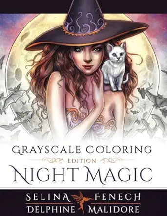 night magic grayscale 1st edition selina fenech ,delphine malidore 1923433970, 978-1923433977