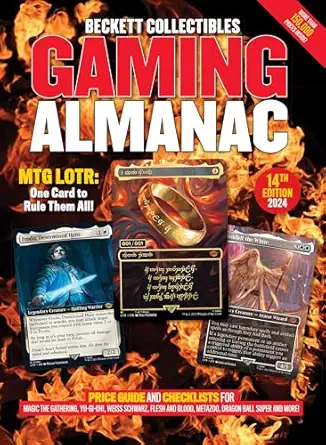 beckett gaming almanac 1st edition beckett media 1953801994, 978-1953801999