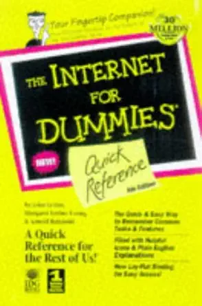 the internet for dummies quick reference quick reference 1st edition john r levine 0764503553, 978-0764503559