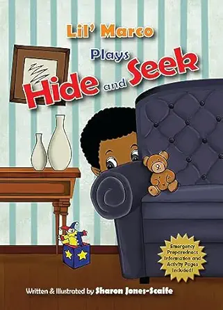 lil marco plays hide and seek 1st edition sharon jones scaife 1734092815, 978-1734092813