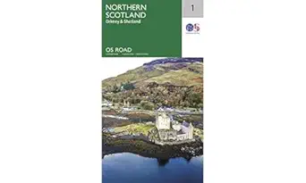 roadmap scotland orkney and shetland 1st edition ordnance survey 0319263738, 978-0319263730