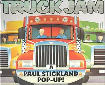 truck jam a pop up book 1st edition paul stickland ,paul strickland 1929927037, 978-1929927036