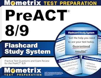preact 8/9 flashcard study system practice test questions and exam review for the preact 8/9 1st edition