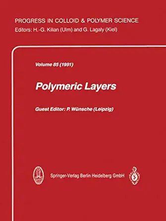 polymeric layers 1st edition p wa 1/4nsche 3662156849, 978-3662156841