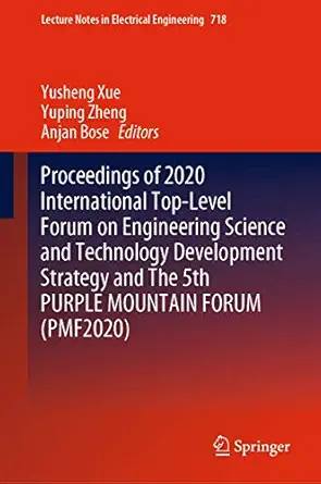 proceedings of 2020 international top level forum on engineering science and technology development strategy