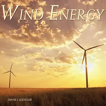 wind energy 2010 wall calendar 1st edition time factory publishing 1604932554, 978-1604932553
