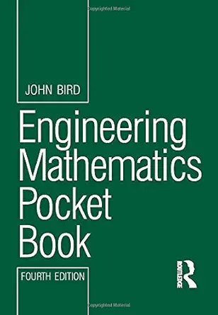 engineering mathematics pocket book 1st edition john bird 0750681535, 978-0750681537