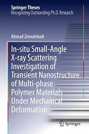 in situ small angle x ray scattering investigation of transient nanostructure of multi phase polymer