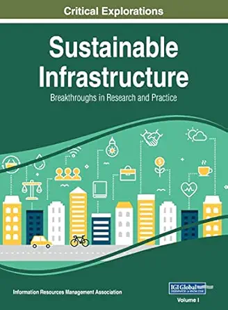 sustainable infrastructure breakthroughs in research and practice vol 1 1st edition information reso