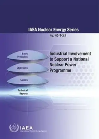 industrial involvement to supoprt a national nuclear power program iaea nuclear energy series no ng t 3 4 1st