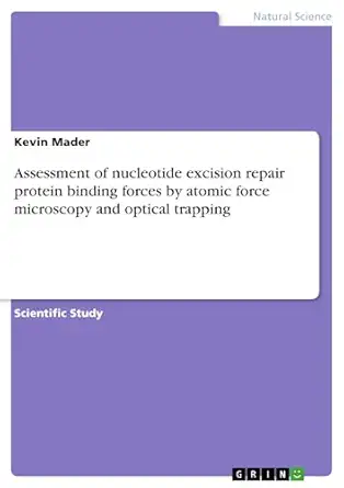 Assessment Of Nucleotide Excision Repair Protein Binding Forces By Atomic Force Microscopy And Optical Trapping
