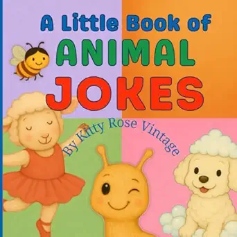 a little book of animal jokes funny riddles for little readers aged 4 8 1st edition kitty rose vintage