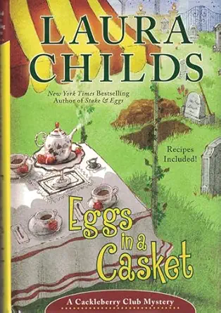 eggs in a casket 1st edition laura childs 0425255581, 978-0425255582