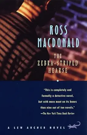 the zebra striped hearse 1st edition ross macdonald 0375701451, 978-0375701450