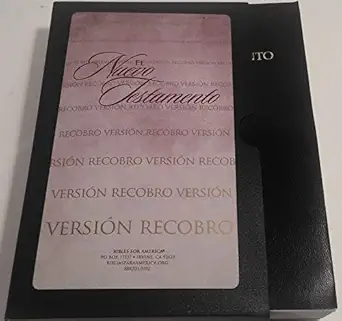 El Nuevo Testamento Version Recobro Negro