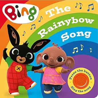 bing the rainybow song singalong sound book 1st edition ted dewan 000838214x, 978-0008382148