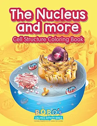the nucleus and more cell structure coloring book 1st edition bobo\\\\\\\'s children activity books