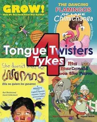 4 tongue twisters for tykes food and animal humor for kids 1st edition karl beckstrand ,zanara ,alycia mark