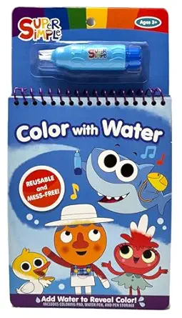 super simple color with water 1st edition super simple dover publications 0486854256, 978-0486854250