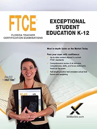 2017 ftce exceptional student education k 12 1st edition sharon a wynne 1607874733, 978-1607874737