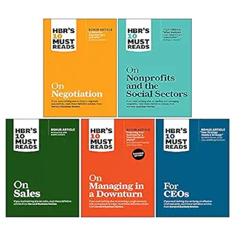 Hbrs 10 Must Reads 5 Books Collection Set