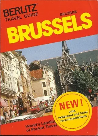 brussels 1st edition berlitz editors 2831500338, 978-2831500331