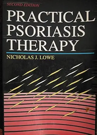 practical psoriasis therapy 1st edition nicholas j lowe 0801671817, 978-0801671814