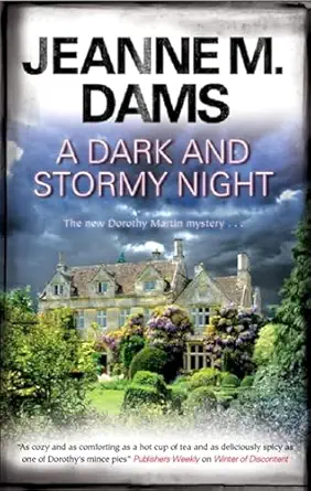 dark and stormy night a 1st edition jeanne m dams 0727869833, 978-0727869838