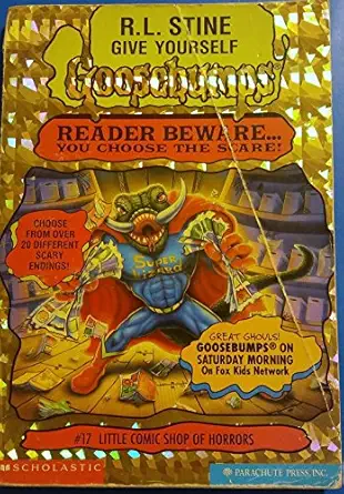 little comic shop of horrors 1st edition r l stine 059093483x, 978-0590934831
