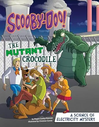 scooby doo a science of electricity mystery the mutant crocodile 1st edition megan cooley peterson ,christian