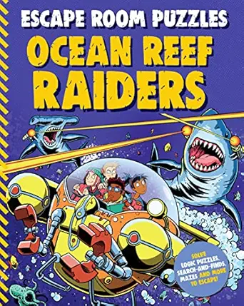 escape room puzzles ocean reef raiders 1st edition editors of kingfisher 075347882x, 978-0753478820