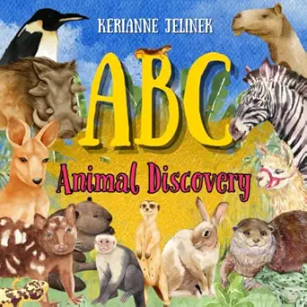 abc animal discovery alphabet learning animal alphabet book abc learning rhyming alphabet books abc books for