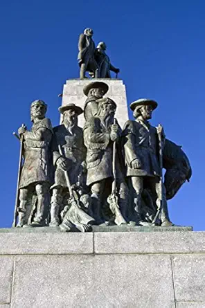 the trappers statue at heritage park in salt lake city utah journal 150 page lined notebook/diary 1st edition